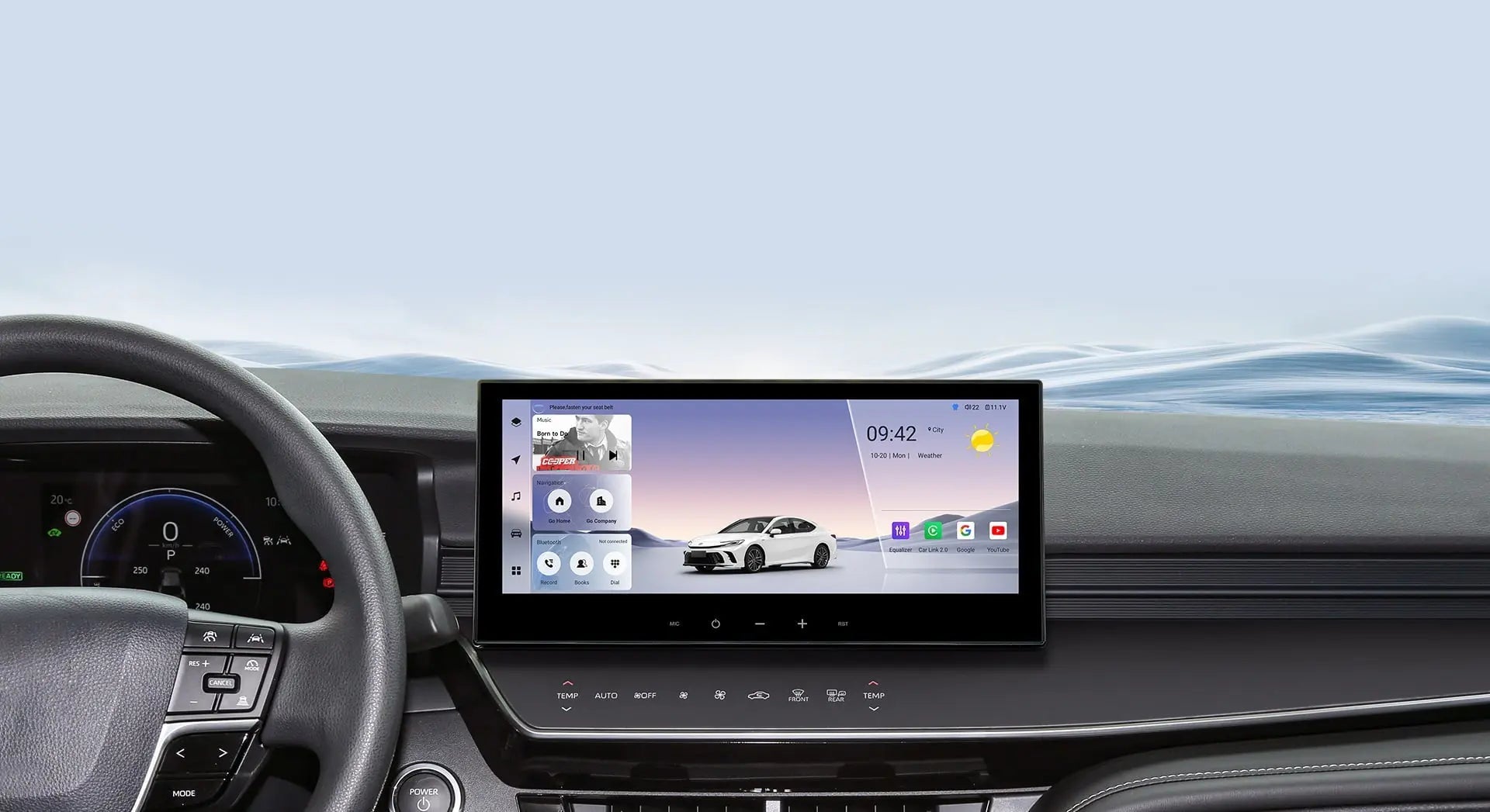 Redefine Cockpit Intelligence: Flagship 12.3-Inch Infotainment Screen Exclusively for New Camry Youducar