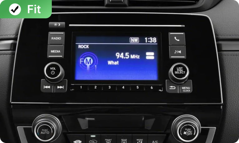 Honda CR-V factory radio screen option A – OEM style dashboard display