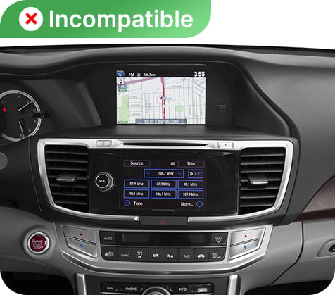 Honda CR-V factory radio screen option A – OEM style dashboard display