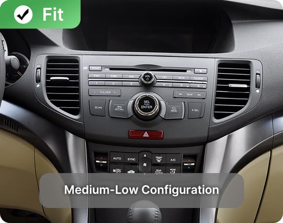 Honda CR-V factory radio screen option A – OEM style dashboard display