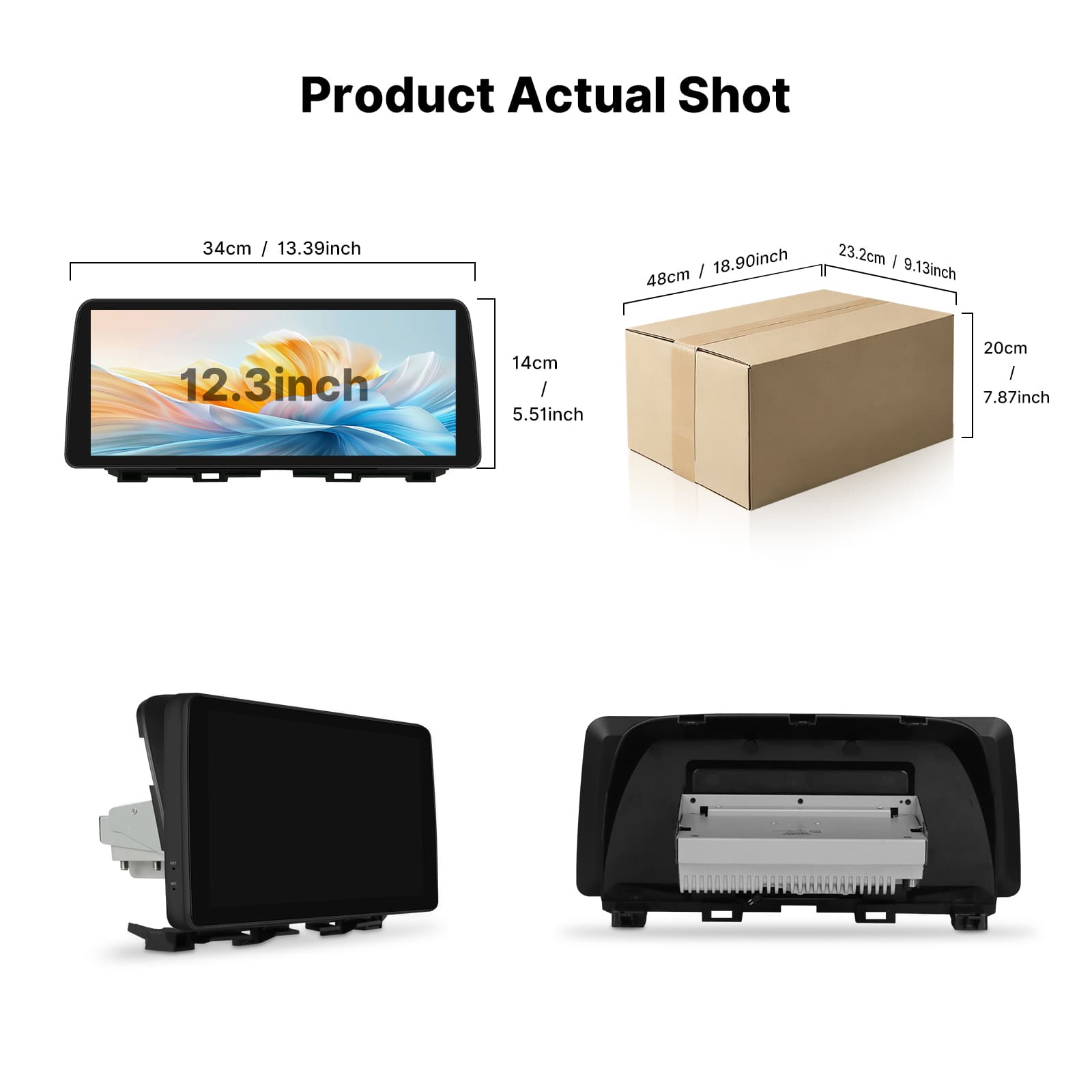 Youducar 12.3-Inch Android Head Unit for Mazda CX-5 2013-2016 | OEM-Style Large Touchscreen with Wireless CarPlay & Android Auto