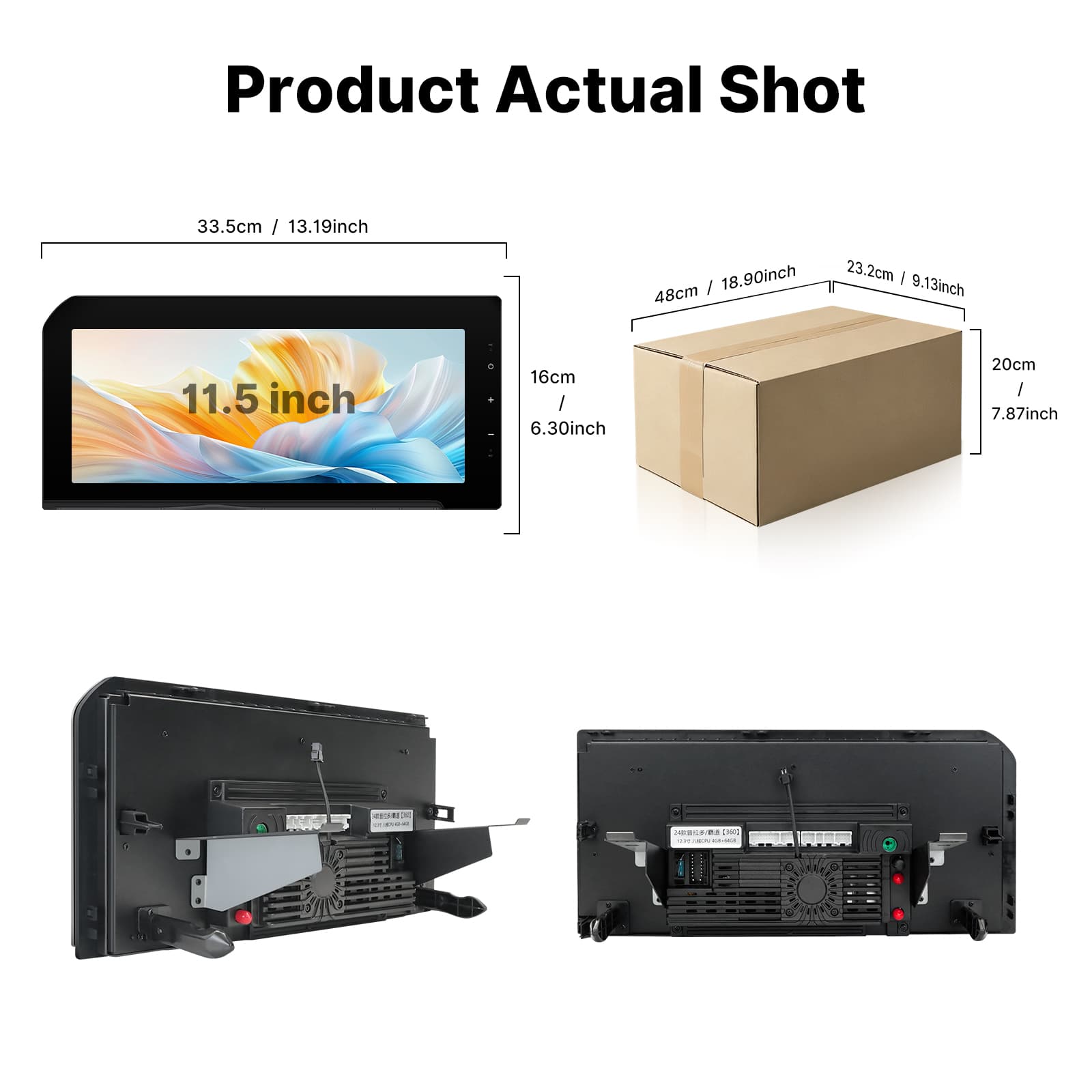 Youducar 12.3-Inch Android Head Unit for Toyota Land Cruiser Prado RHD 2024-2026 | OEM-Style Touchscreen with Wireless CarPlay & Android Auto