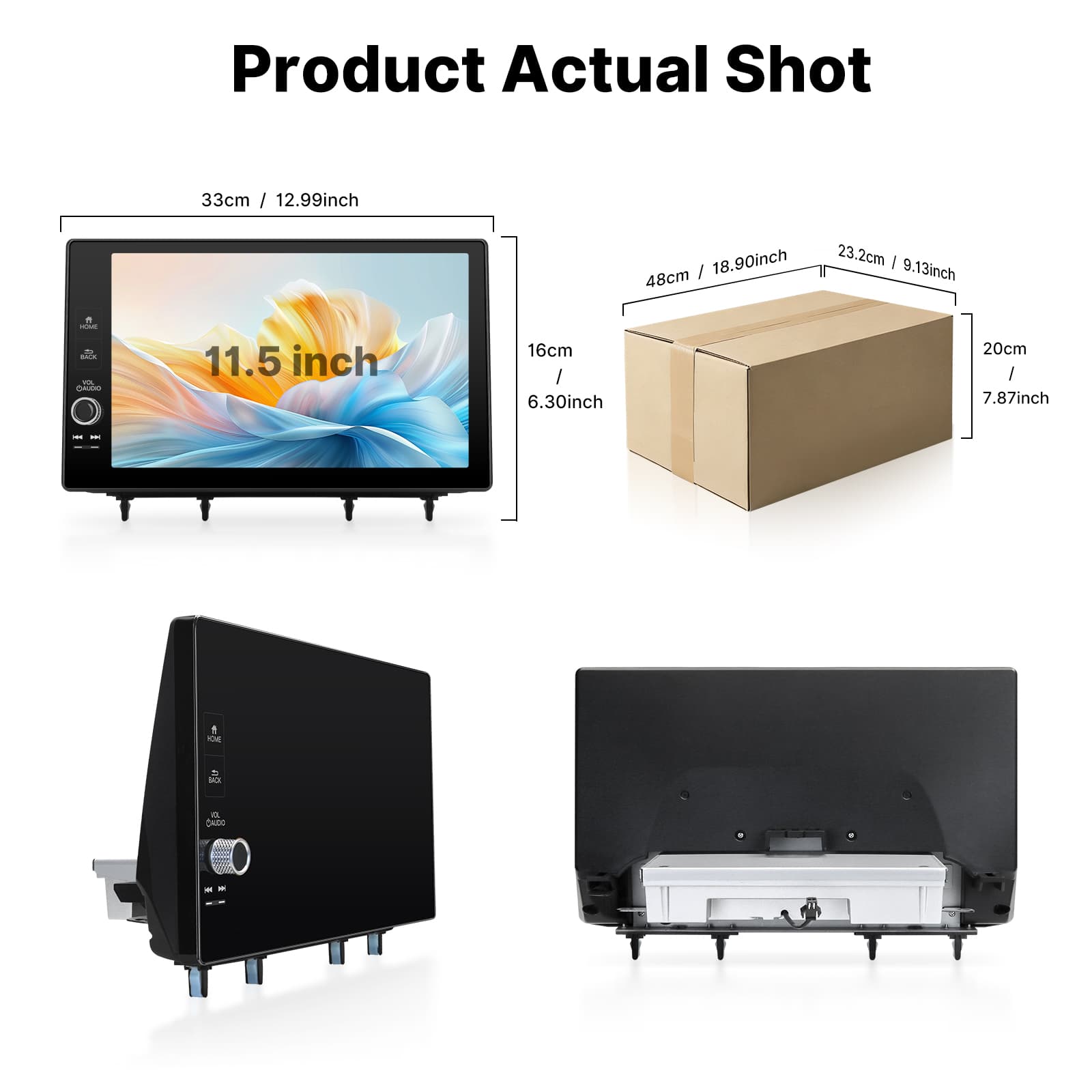 Youducar Android Head Unit for Honda CRV 2023-2026 | Wireless CarPlay & Android Auto