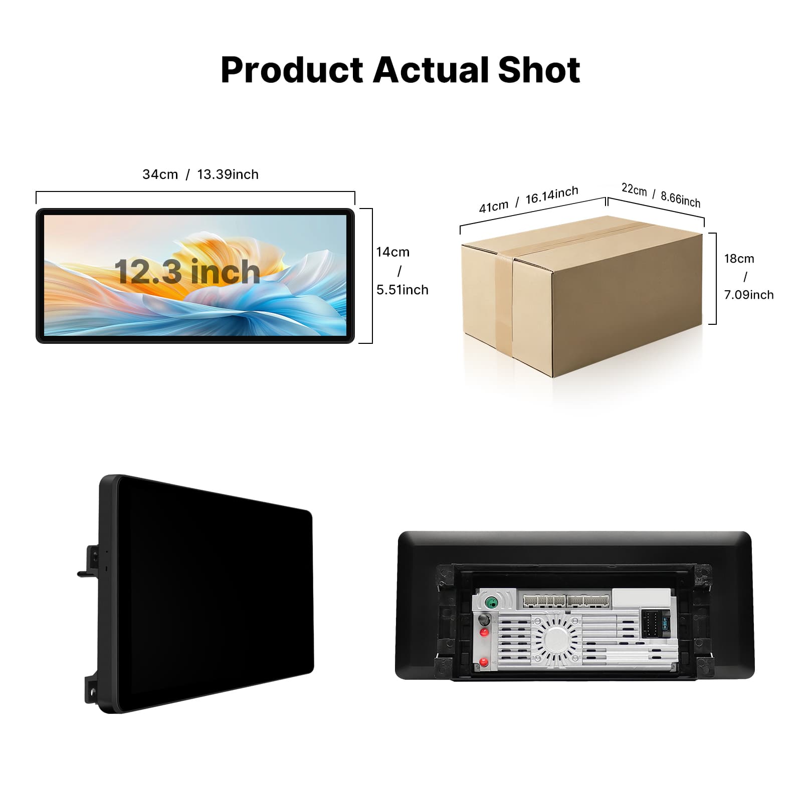 Youducar 12.3-Inch Android Head Unit for Jeep Wrangler JK (2011-2017) | Rugged Touchscreen with Wireless CarPlay & Android Auto