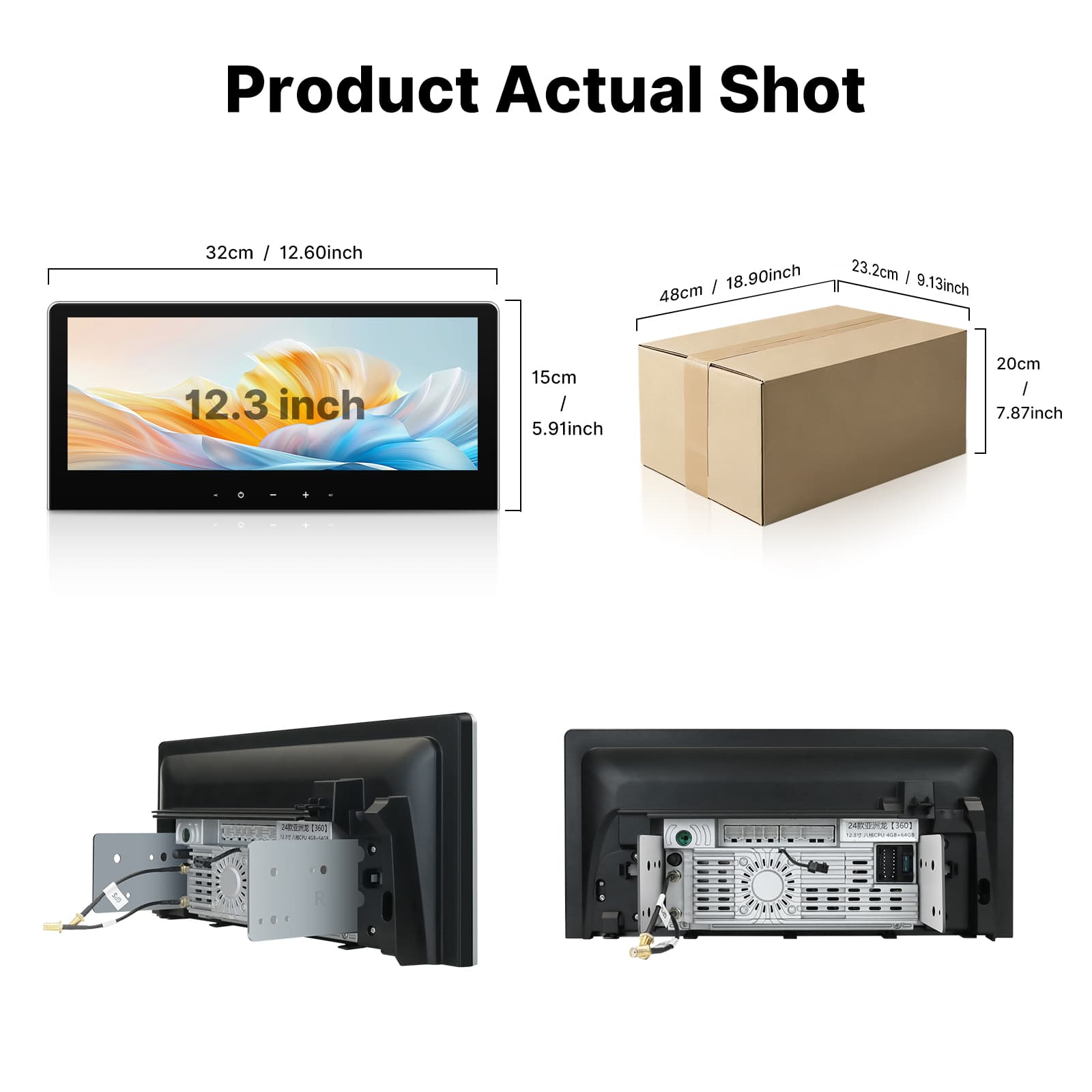 Youducar 12.3-Inch Android Head Unit for Toyota Avalon 2024-2026 | Flagship Touchscreen with Wireless CarPlay & Android Auto