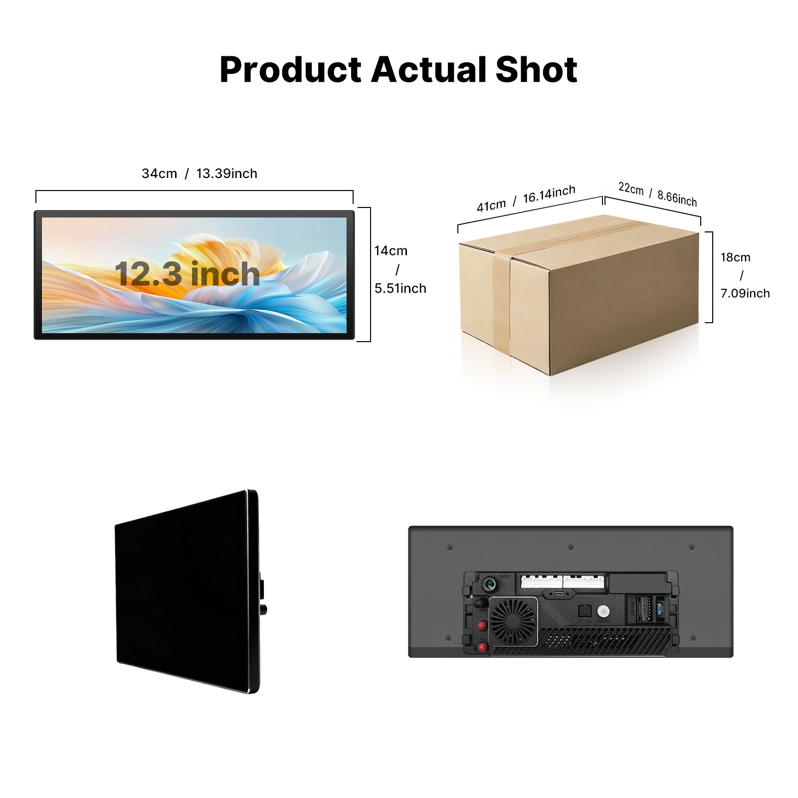 Youducar 12.3-Inch Android Head Unit for Jeep Wrangler JK (2011-2017) | Rugged Touchscreen with Wireless CarPlay & Android Auto