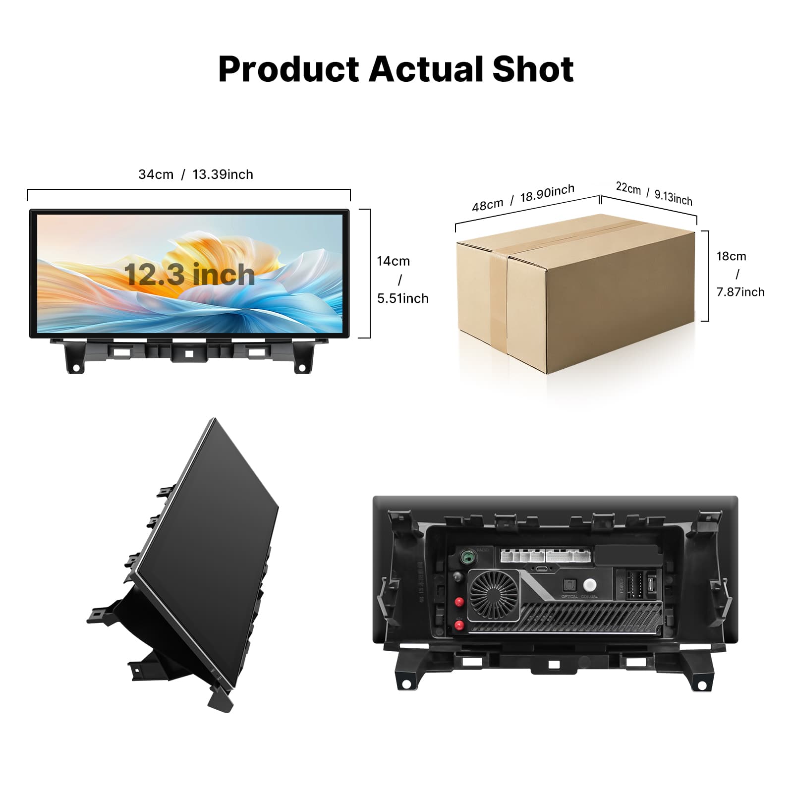 Youducar for 8th Gen Honda Accord 2008-2013 | 12.3-inch OEM Android Head Unit with Wireless CarPlay
