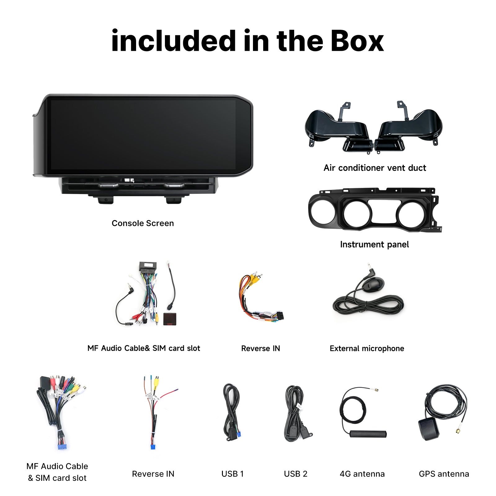 Youducar Android Head Unit for Jeep Wrangler 2018-2023 | Wireless CarPlay & Android Auto