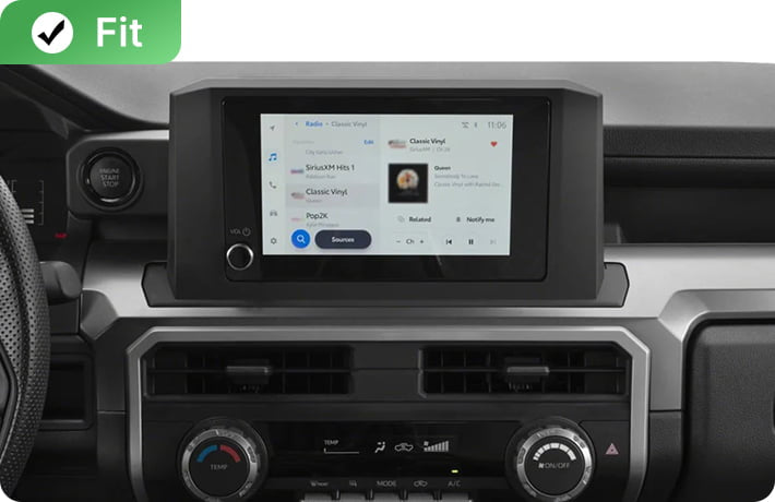 Honda CR-V factory radio screen option A – OEM style dashboard display