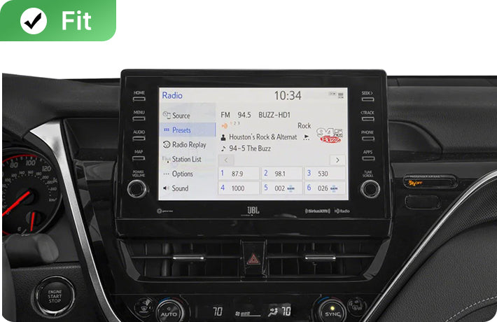 Honda CR-V factory radio screen option A – OEM style dashboard display