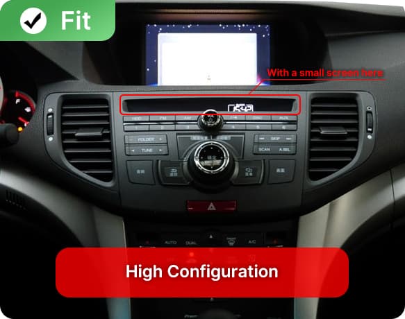 Honda CR-V factory radio screen option A – OEM style dashboard display