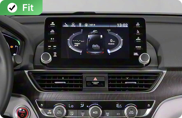 Honda CR-V factory radio screen option A – OEM style dashboard display