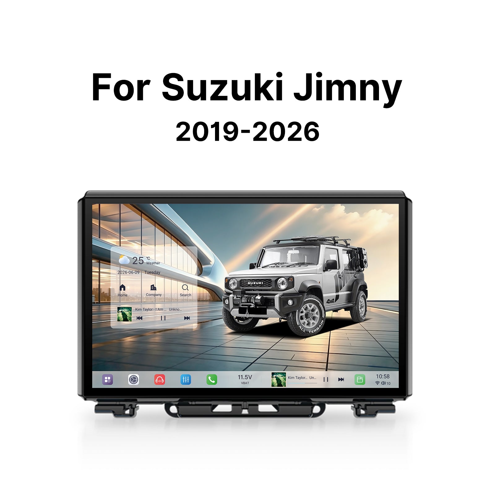 Youducar Android Head Unit for Suzuki Jimny 2019-2026 | 11.5-inch Touchscreen with CarPlay
