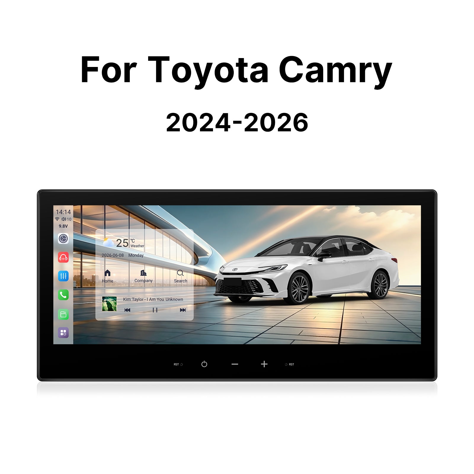 Youducar for Toyota Camry 2024-2026 | 12.3-inch OEM Android Head Unit with Wireless CarPlay