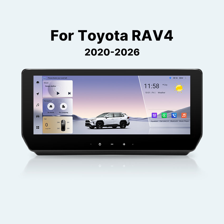 Youducar 12.3 inch Car Radio Player For  Toyota-RAV4 2020-2026 GPS Navigation Carplay And Android Auto Head Unit Plug And Play 360°Panorama