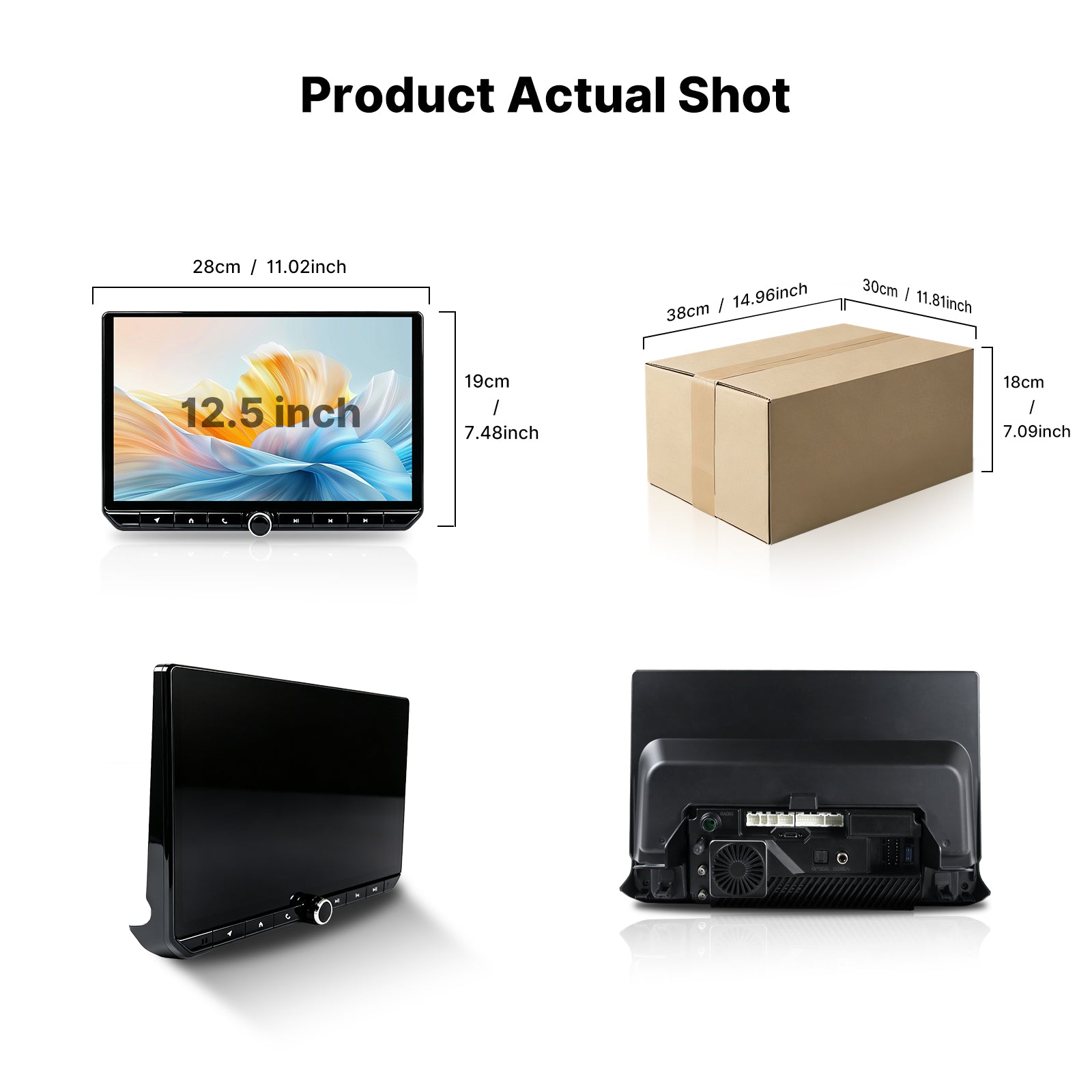 Youducar 12.5 Inch Android Car Stereo For Toyota RAV4 2020‑2026, Plug and Play Car Radio GPS Navigation Head Unit