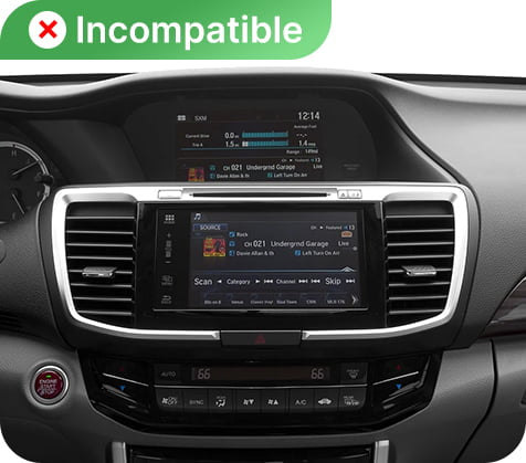 Honda CR-V factory radio screen option A – OEM style dashboard display