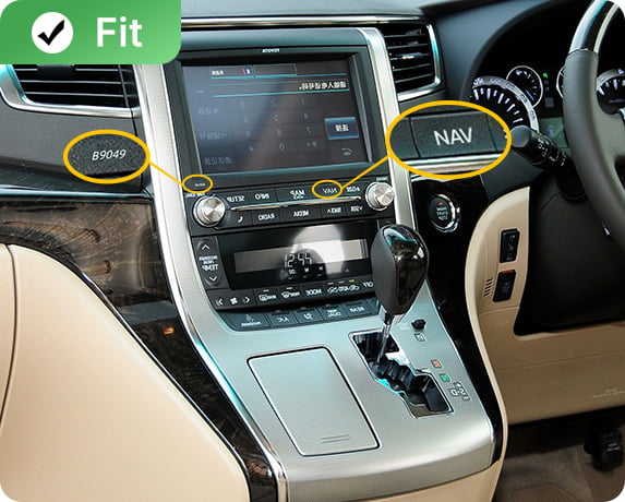 Honda CR-V factory radio screen option A – OEM style dashboard display