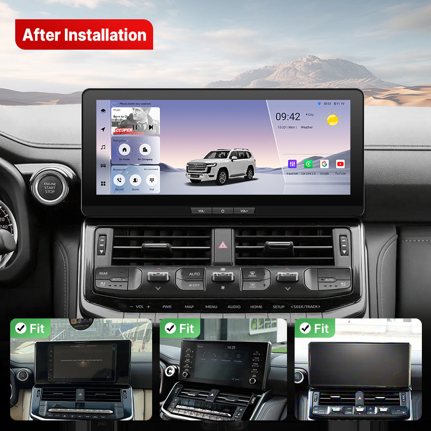 Youducar Android Head Unit for Land Cruiser LC300 GR Sport 2022-2025 | Wireless CarPlay Youducar