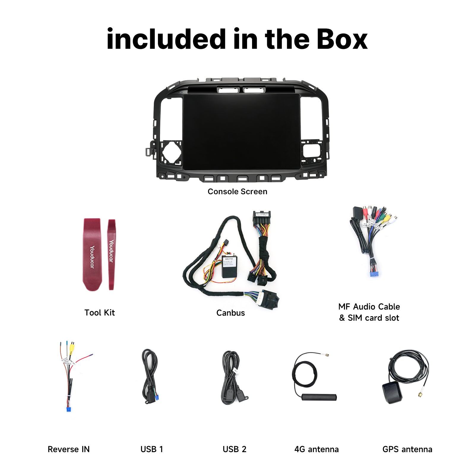 Youducar 13.1" Android Flagship Display for Ford F-150 & Raptor 2021-2025 | Next-Gen Infotainment Upgrade | Wireless CarPlay & Android Auto