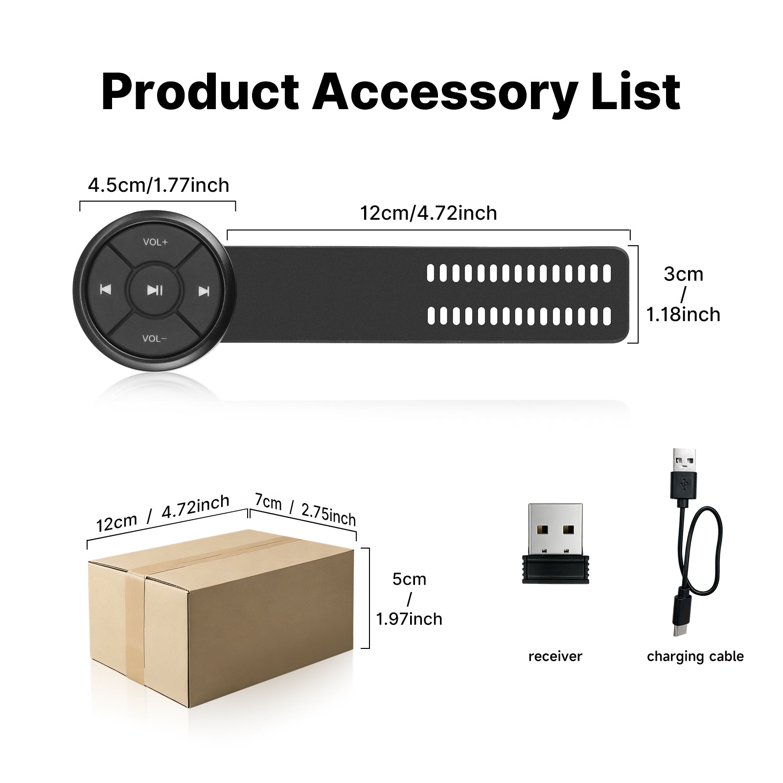 Youducar YD004&YD005 Universal Portable Bluetooth Steering Wheel Control ButtonsMulti Function Wireless Remote For Car Radio DVD Player Upgrade