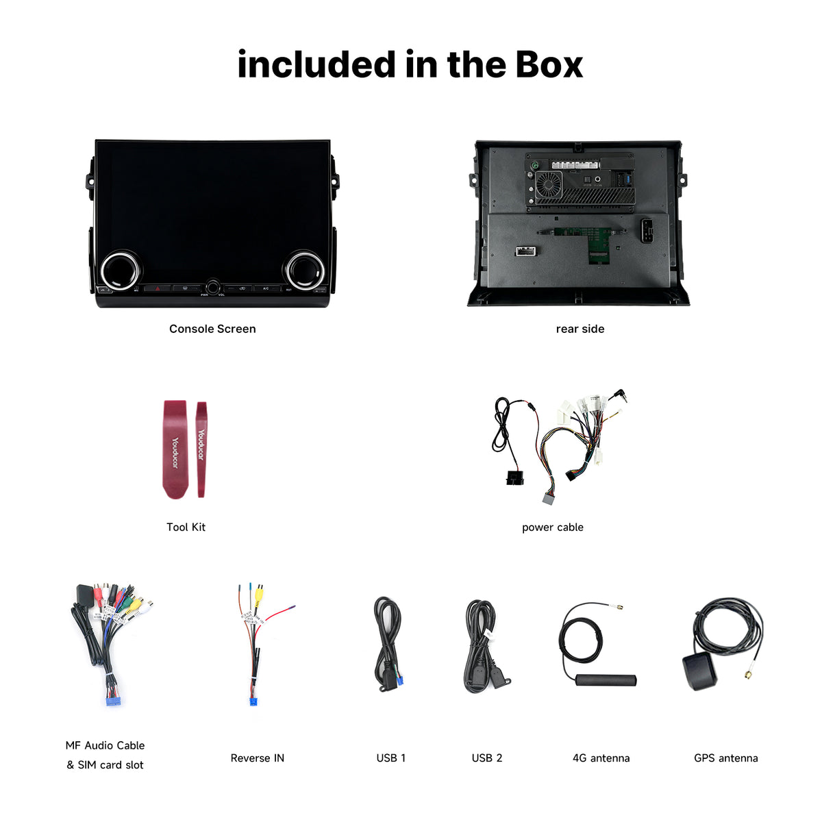 Youducar 14.6 Inch Android Car Stereo For Toyota FJ Cruiser 2007‑2024, Plug and Play Car Radio GPS Navigation Head Unit