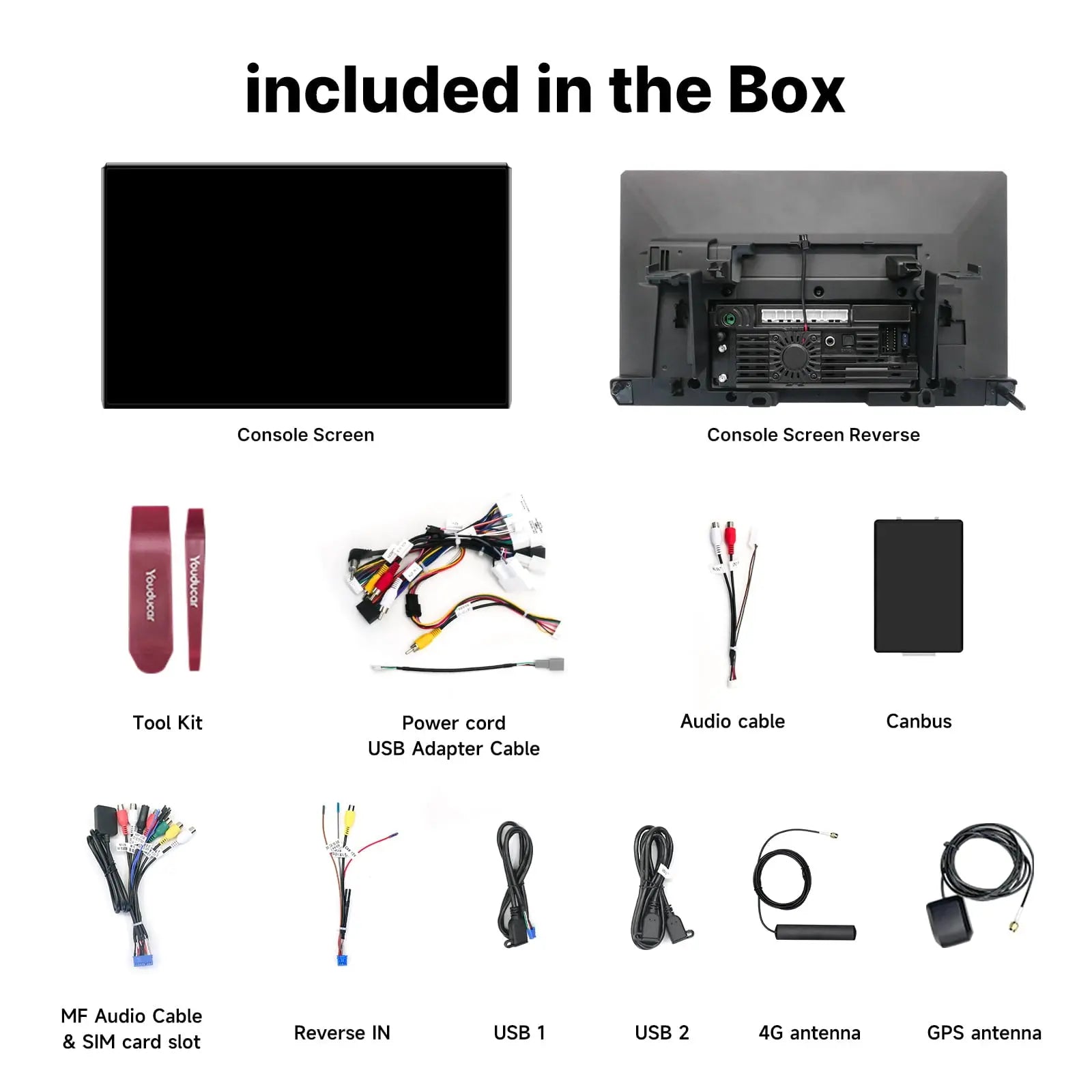 Youducar 14.6-Inch Android Head Unit for Toyota Tacoma 2024 | Giant Touchscreen with Wireless CarPlay & Android Auto Toyota