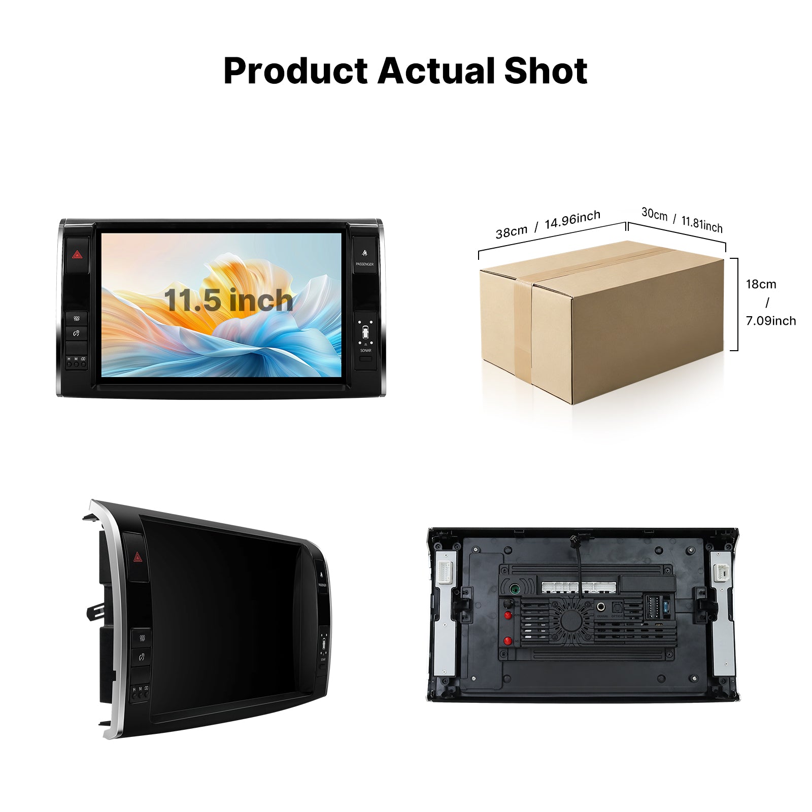 Youducar 11.5 Inch Android Car Stereo For Toyota Previa LHD 2006-2020, Plug and Play Car Radio GPS Navigation Head Unit
