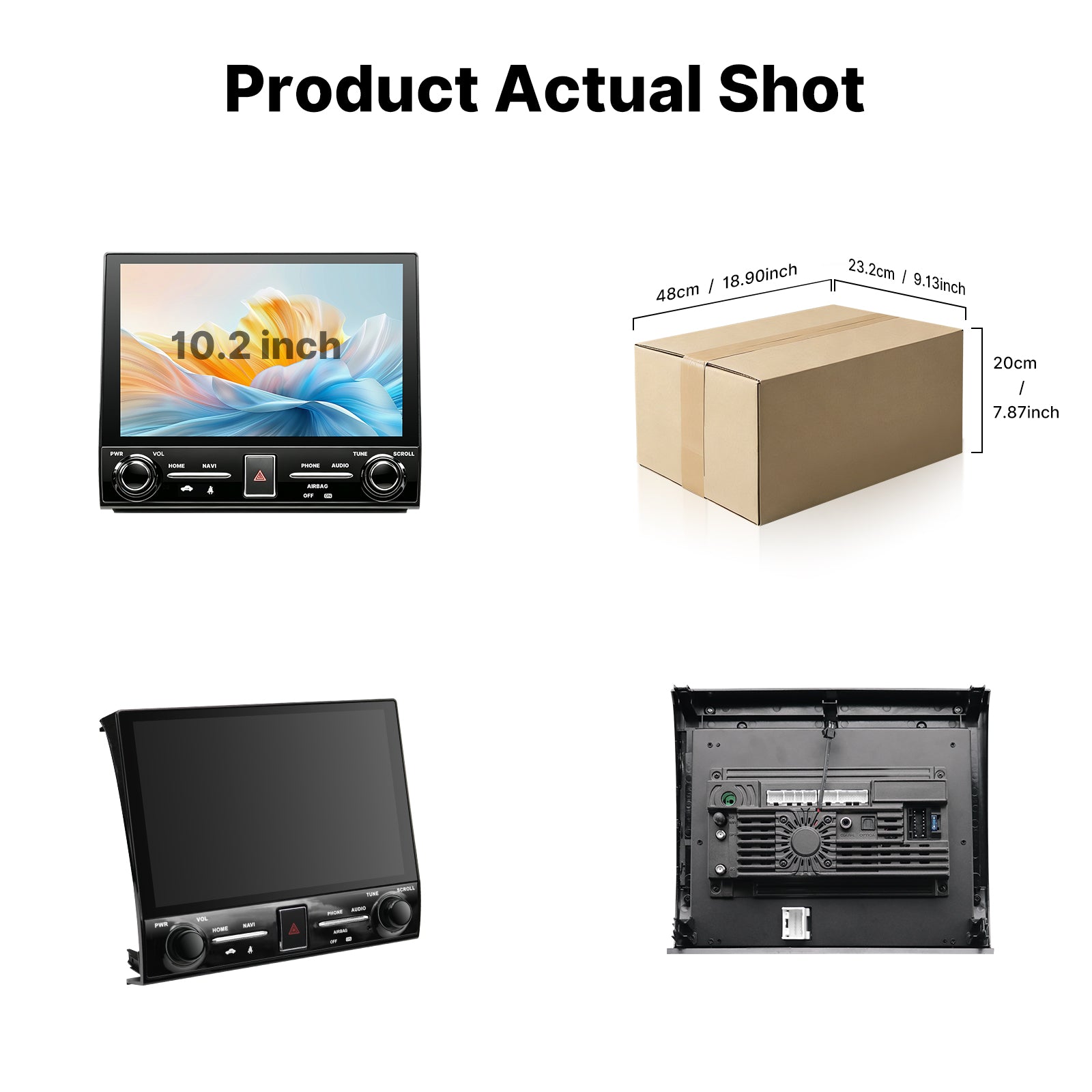 Youducar 10.2-Inch Android Head Unit for Toyota Tacoma 2005-2015 | Premium Touchscreen with Wireless CarPlay & Android Auto