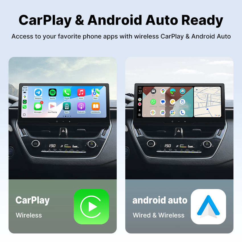 Youducar Android Stereo for Toyota Corolla 2019-2025 - Wireless CarPlay Youducar