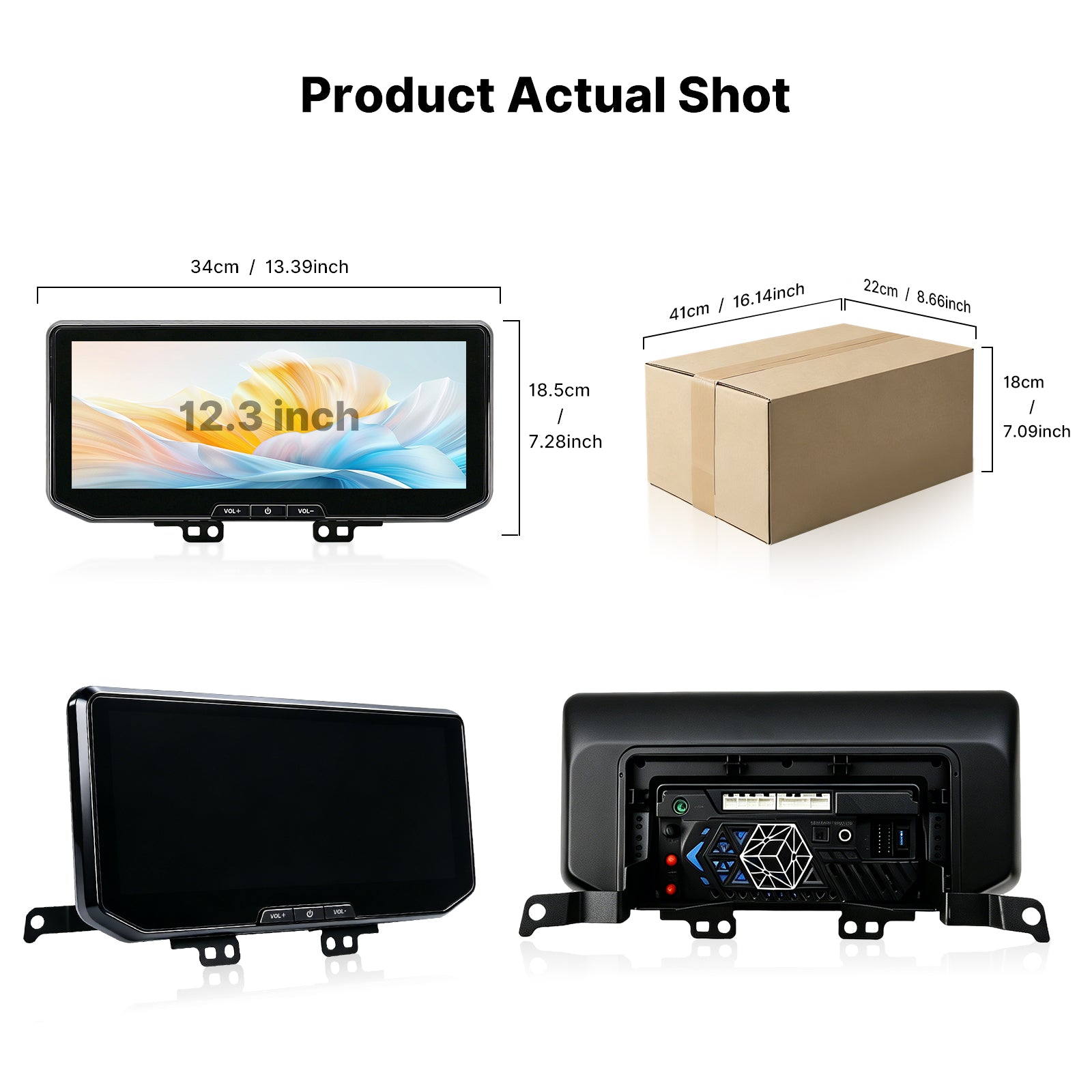 Youducar 12.3 Inch Android Car Stereo For Toyota Hilux 2026, Touch Screen Car Radio With Wireless CarPlay GPS Navigation Bluetooth Head Unit
