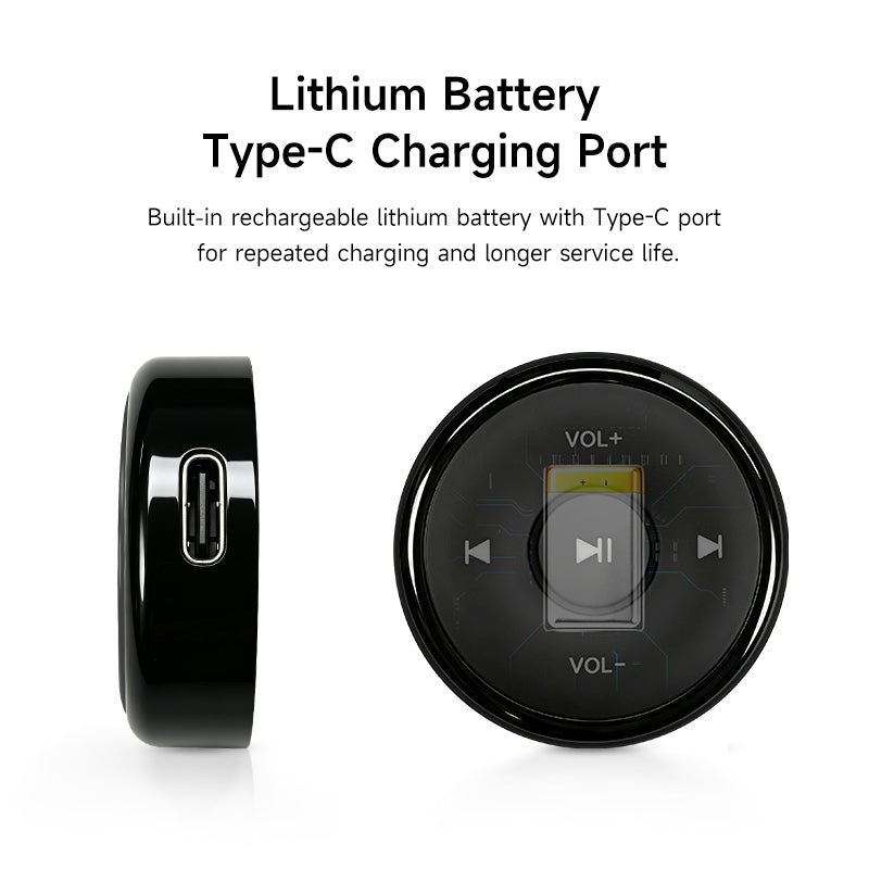 YD001 Universal Portable Bluetooth Steering Wheel Control Buttons Multi Function Wireless Remote For Car Radio DVD Player Upgrade