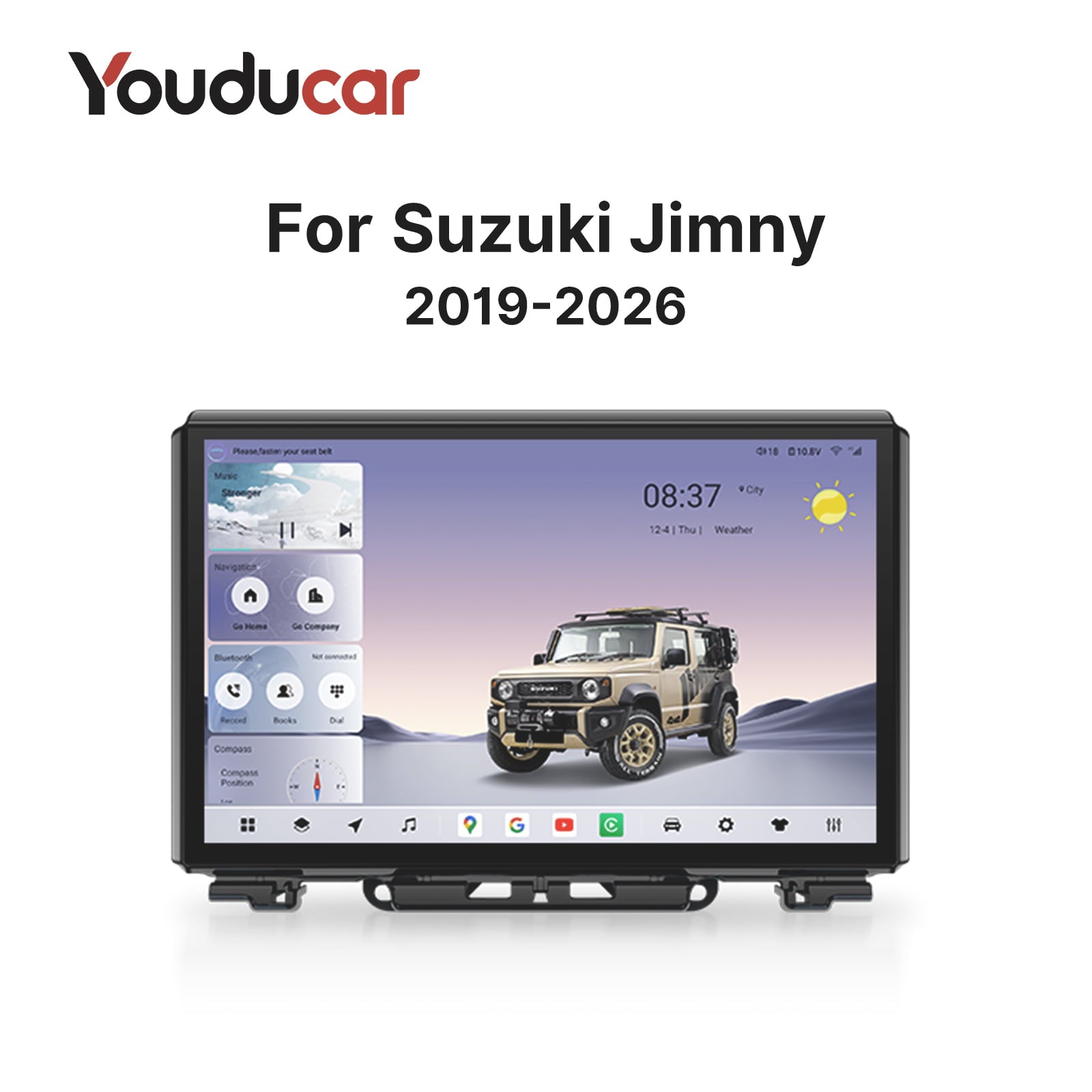Youducar Android Head Unit for Suzuki Jimny 2019-2026 | 11.5-inch Touchscreen with CarPlay Suzuki