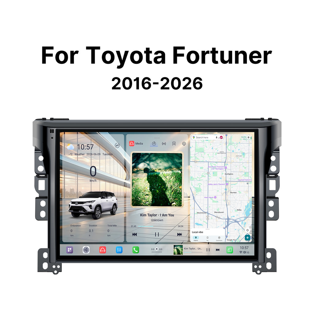 Youducar 11.5 Inch Android Car Stereo For Toyota Fortuner 2016-2026, Plug and Play Car Radio GPS Navigation Head Unit