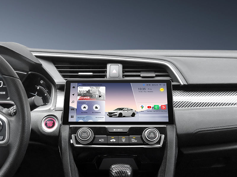 YOUDUCAR 10.33 inch Android Head Unit for Honda Civic 2016-2021 Bluetooth Car Audio Receiver