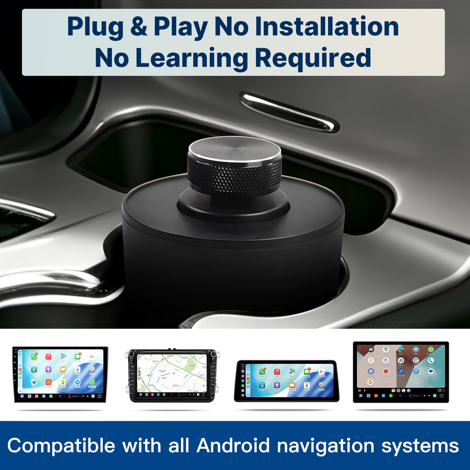 YD009 Universal Portable Bluetooth Steering WheelControlButtonsMulti Function Wireless Remote For Car Radio DVDPlayerUpgrade Product page