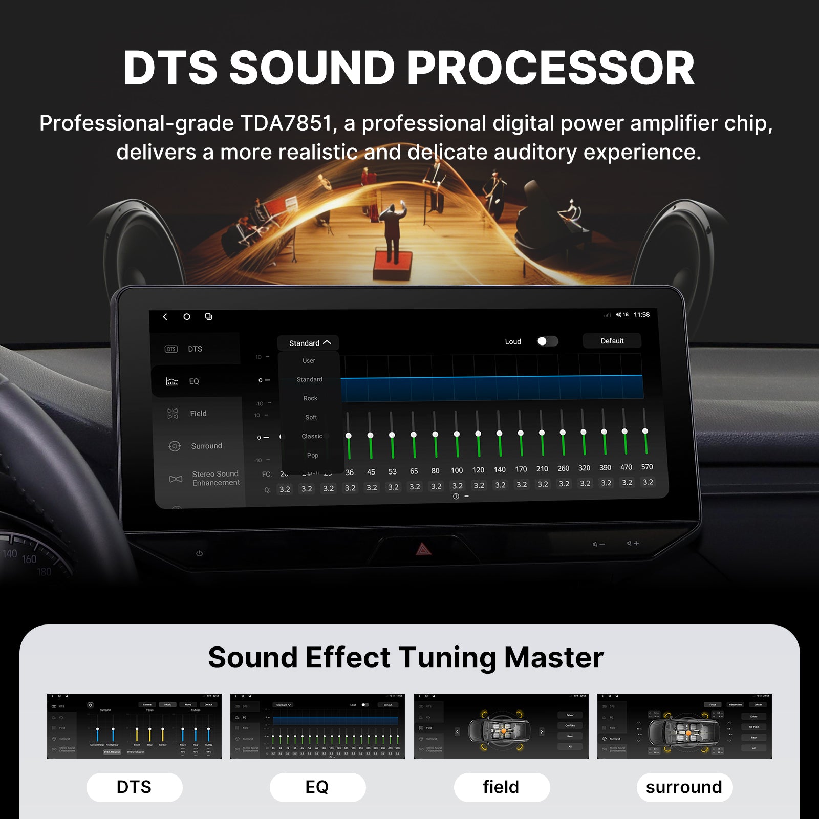 Youducar 12.3-Inch Android Head Unit for Toyota Harrier (Venza) 2022-2025 | Large Touchscreen with Wireless CarPlay & Android Auto