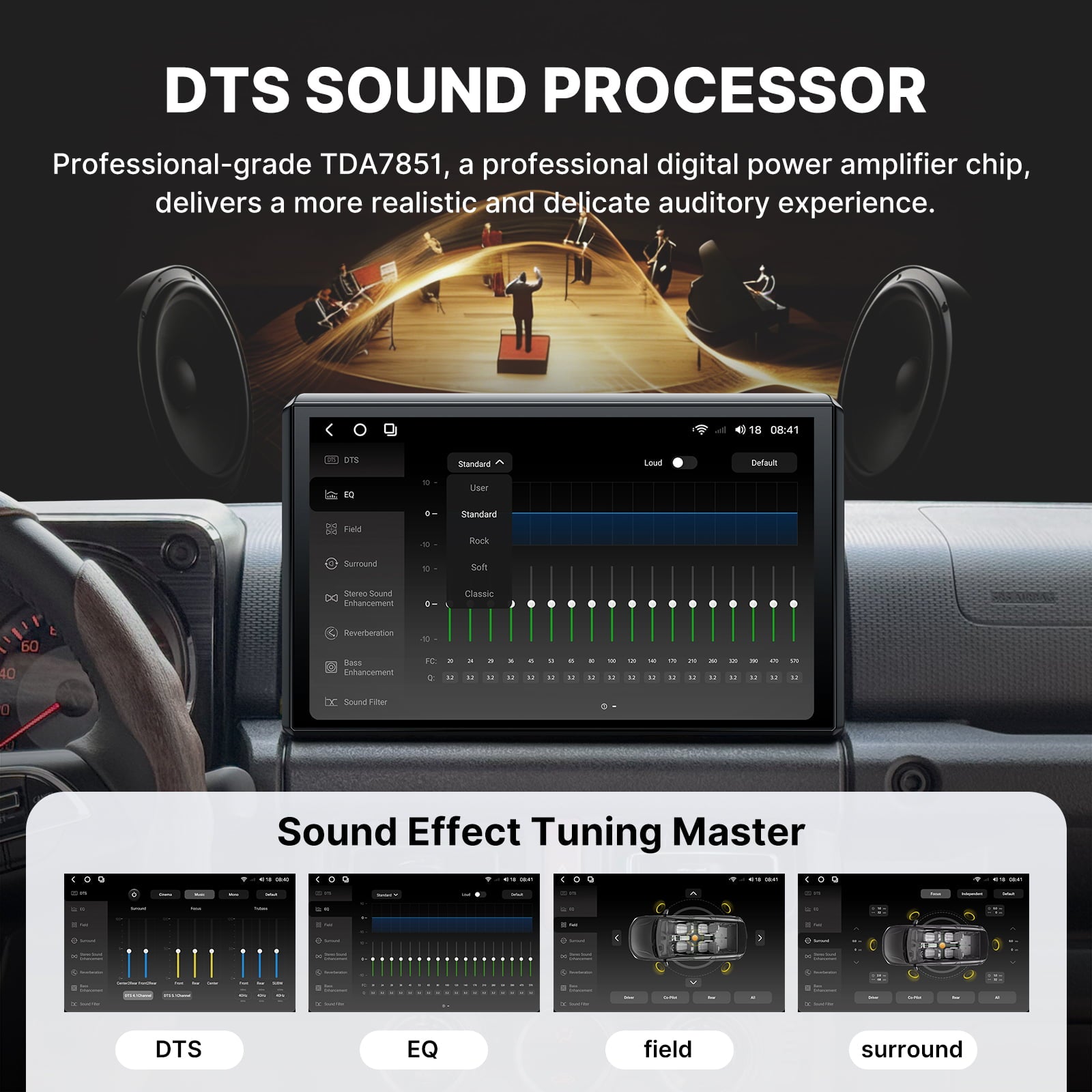 Youducar Android Head Unit for Suzuki Jimny 2019-2026 | 11.5-inch Touchscreen with CarPlay Suzuki