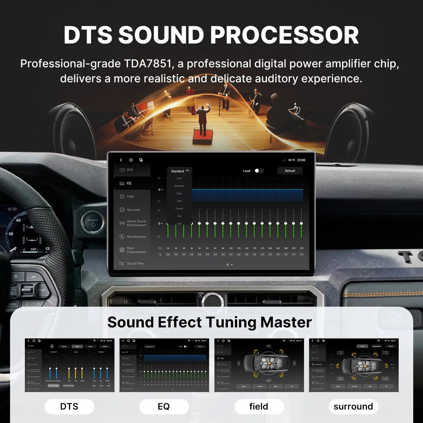 Youducar 14.6-Inch Android Head Unit for Toyota Tacoma 2024 | Giant Touchscreen with Wireless CarPlay & Android Auto Toyota