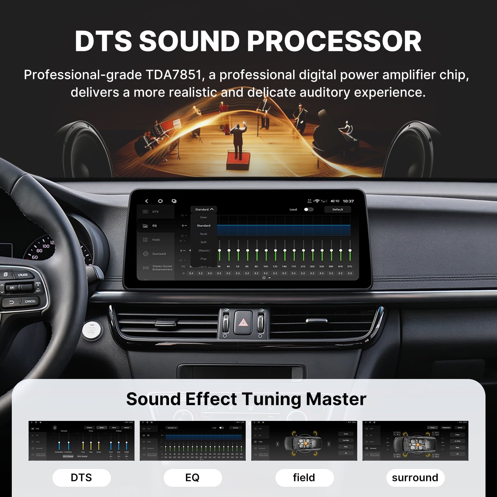 Youducar 12.3-Inch Android Head Unit for Kia K5 (Optima) 2016-2019 | Large Touchscreen with Wireless CarPlay & Android Auto Kia